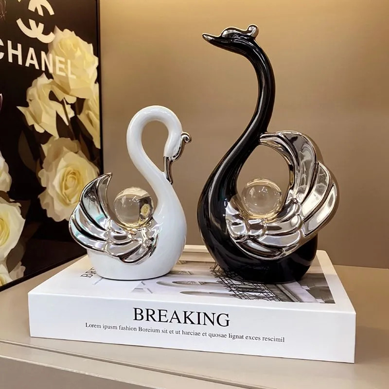 thiên nga trang trí đồ decor đồ trang trí phòng khách decor phòng khách hiện đại đồ trang trí bàn là