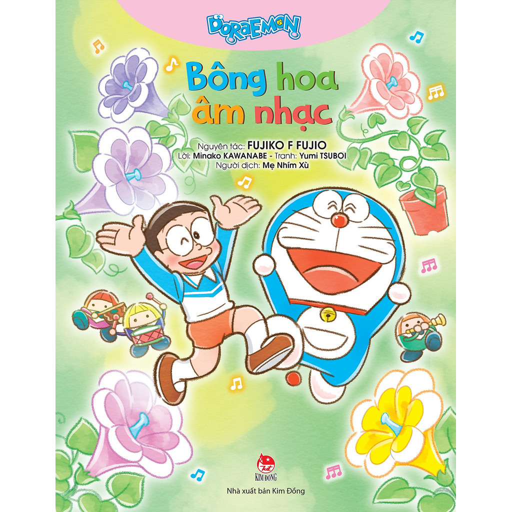Truyện - Doraemon: Bông Hoa Âm Nhạc - Fujiko Fujio - Kim Đồng