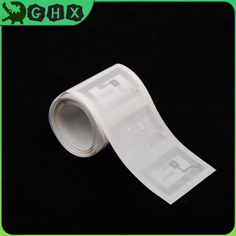 GHX 10 / 20 / 100 Chiếc NFC Chip Ntag213 Stier Wet Inlay 13.56 MHz Thẻ Nhãn RFID 213 Chống In Điện T