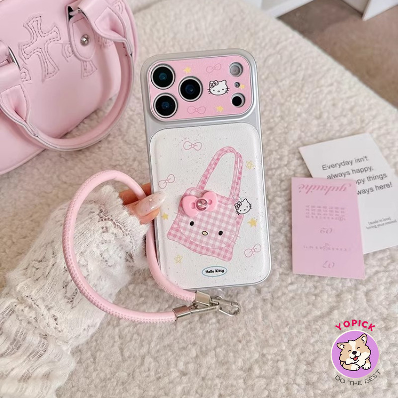 Ốp điện thoại túi mèo dễ thương Iphone 17 Pro Max iPhone 16 Pro 16 Plus skin 15 Pro Max cover silicone 14 Pro chống rơi 13 mẫu nữ full coverage Cửa sổ lớn KNTP