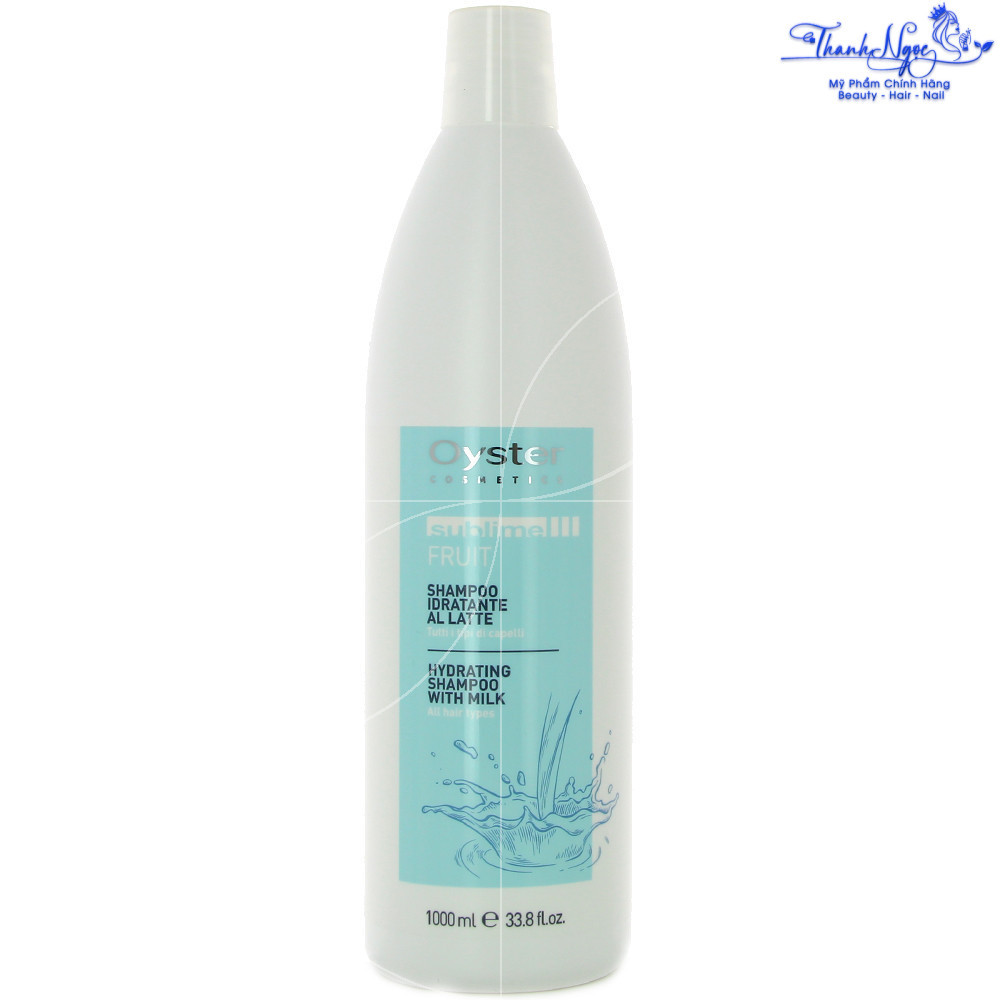 Dầu gội cấp ẩm cho tóc Oyster Sublime Fruit Hydrating Shampoo With Milk 1000ml . TN