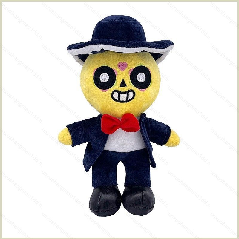 XS1 Brawl Stars Shelly Colt Leon Spike Brock Crow Plushie Nhân vật trò chơi dễ thương Đồ chơi nhồi b