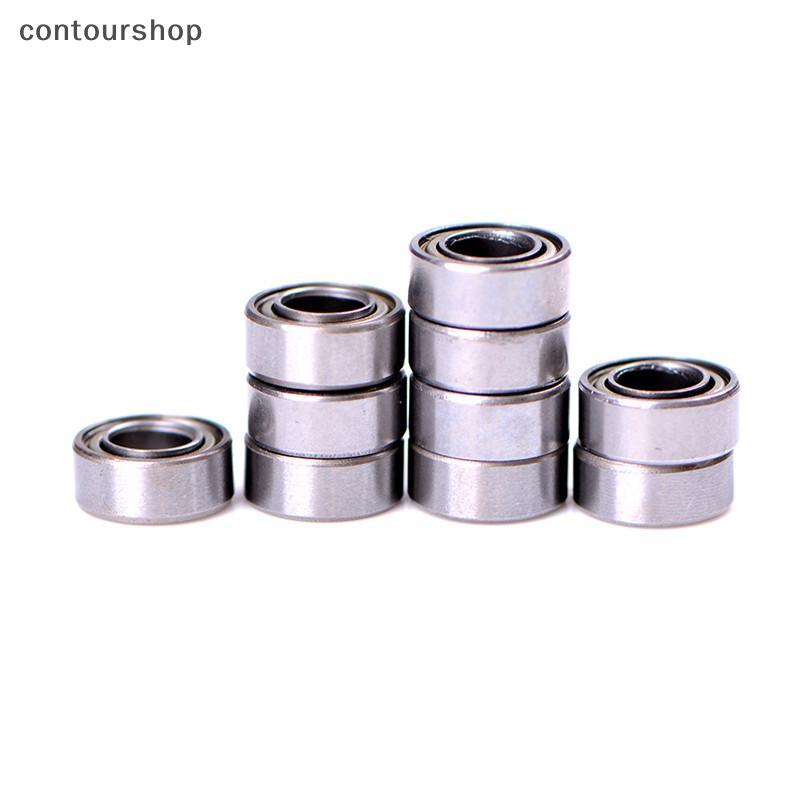 Contourshop] 10 chiếc MR105ZZ L-1050 MR105 Vòng bi rãnh sâu 5x10x4 mm thu nhỏMR105ZZ Vòng bi ABEC-1 