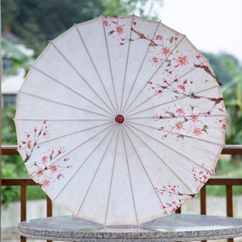 New Product#Traditional oil-paper umbrella, silk fabric printed umbrella, decorative ceiling umbrell