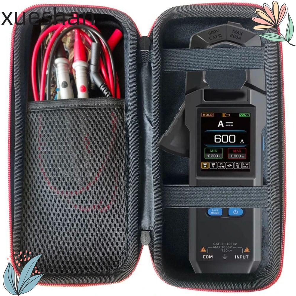 Đồng hồ đo kẹp XUESHAN, Hộp đựng lớp lót xốp đa năng, Túi bảo vệ chống sốc vỏ cứng chuyên nghiệp để 