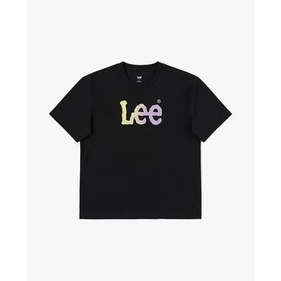 LEE - Áo thun nữ cổ tròn tay ngắn in logo_LWT012531211000-K11000