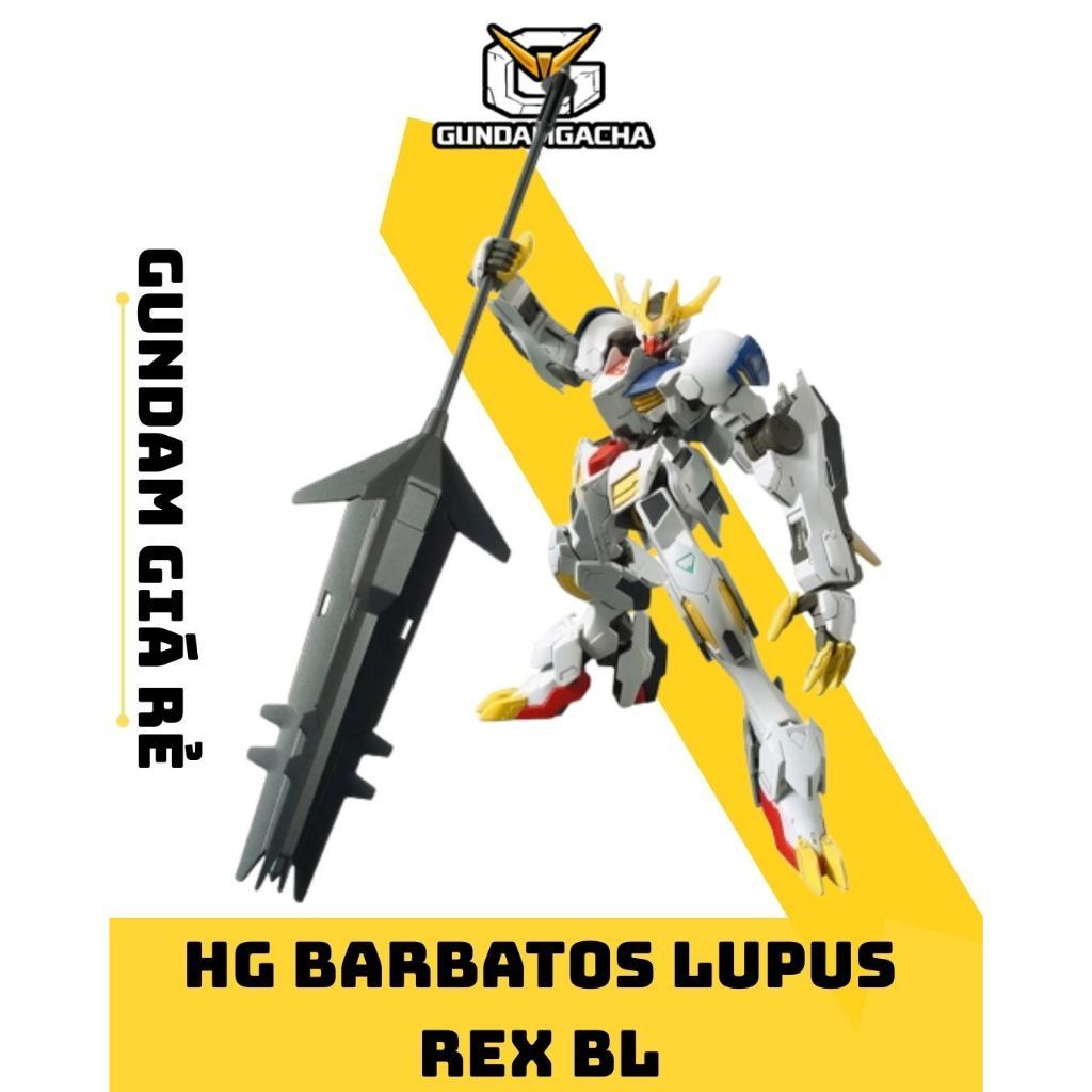 X-Mô Hình Lắp Ráp HG B033 Barbatos Lupus Rex BL - GundamPromax