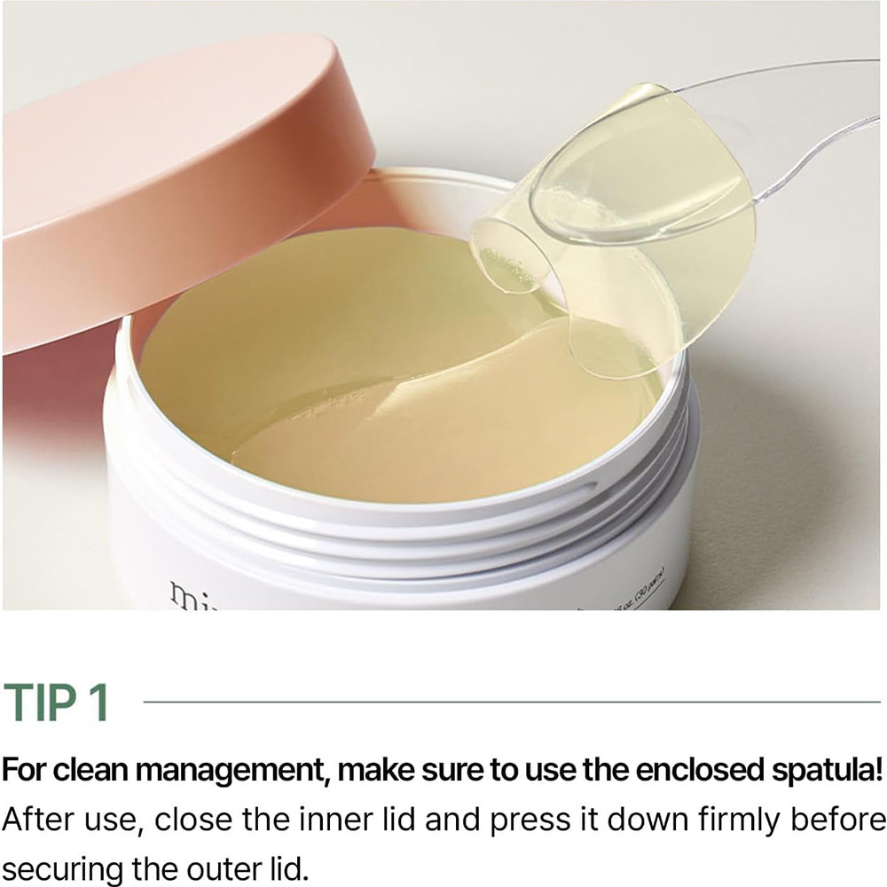 mixsoon Collagen Hydrogel Eye Patches Hydrating Gel Eye Mask  Pink  60pcs