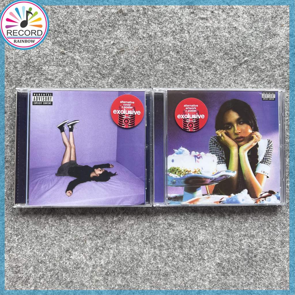 Olivia Rodrigo SOUR Target Exclusive & GUTS Exclusive Alternative CD Original 2 Albums Set Brand New