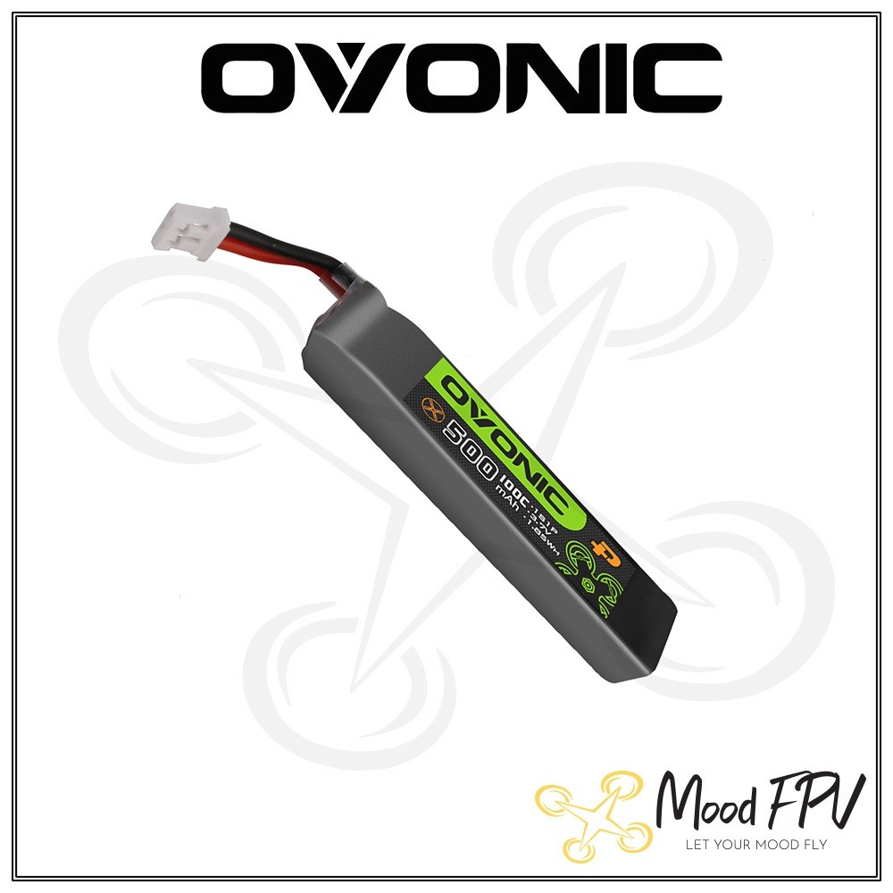 Ovonic FPV 500mAh 1S 100C PH2.0 Chính Hãng Dành Cho Mobula7 Air75 Meteor75