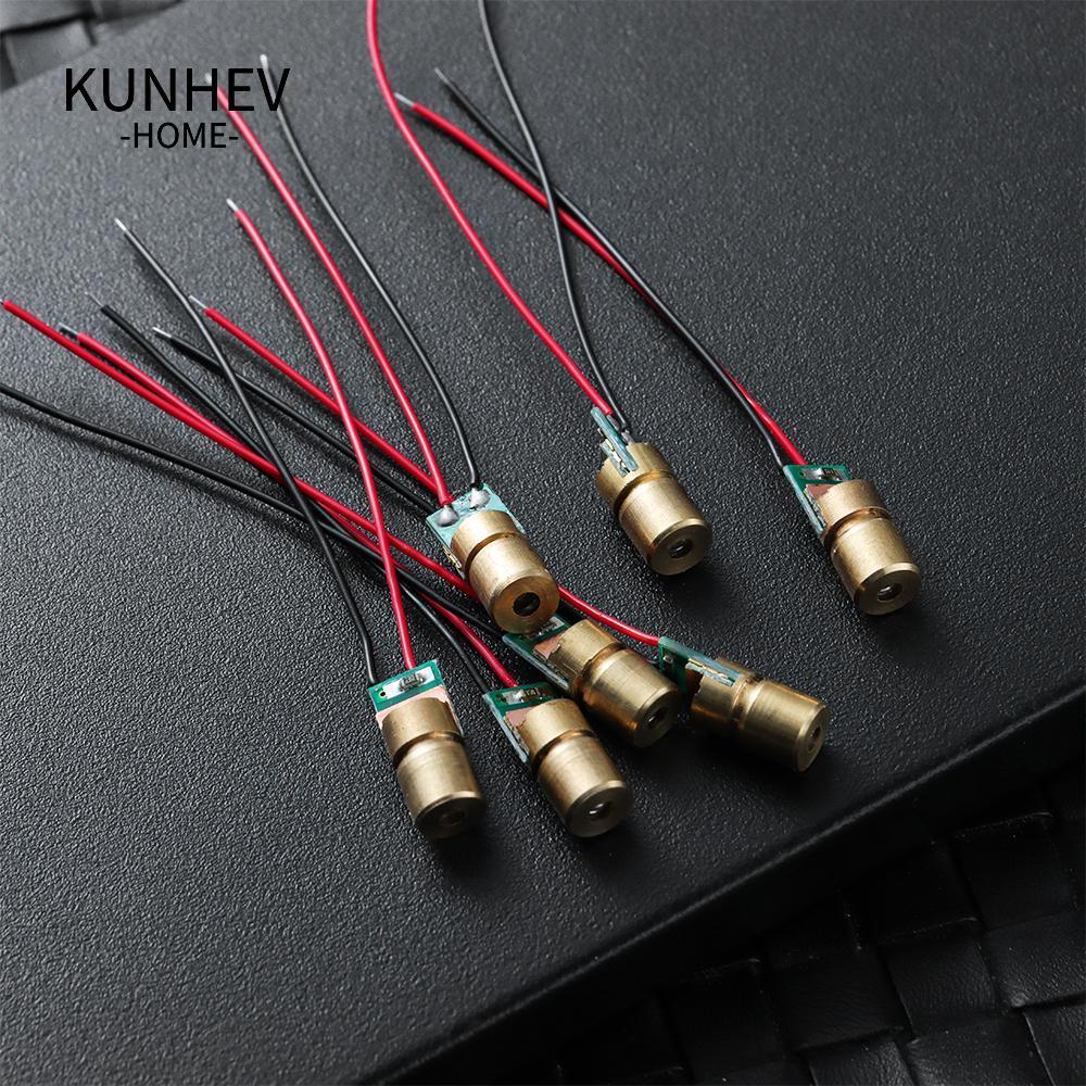 KUNHEV 1 / 3 / 5 / 10 PC Laser Có Thể Điều Chỉnh Bán Chạy 5 triệu watt Đồng Đầu Chấm Diode Mô-đun