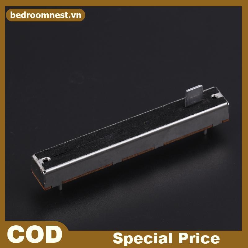 BEDROOM 88mm Máy đo điện áp đơn 3 chân A10K B10K Máy đo điện áp trượt thẳng Máy trộn kênh đơn Fader 