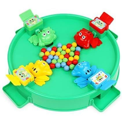 Toyzone Ếch Ăn Đậu Game-4 Người Chơi-61038, Ăn Đậu, Trò Chơi Ếch Đói Cho Trẻ Em, Trò Chơi Nhiều Ngườ