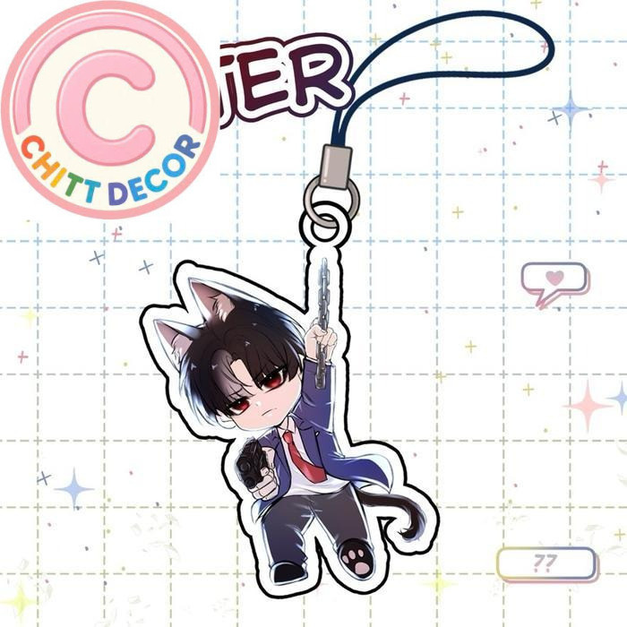 Dây đeo điện thoại Killer Peter - Accelerator 2 mặt | Kết thúc nhân vật HP lucu-Peter.