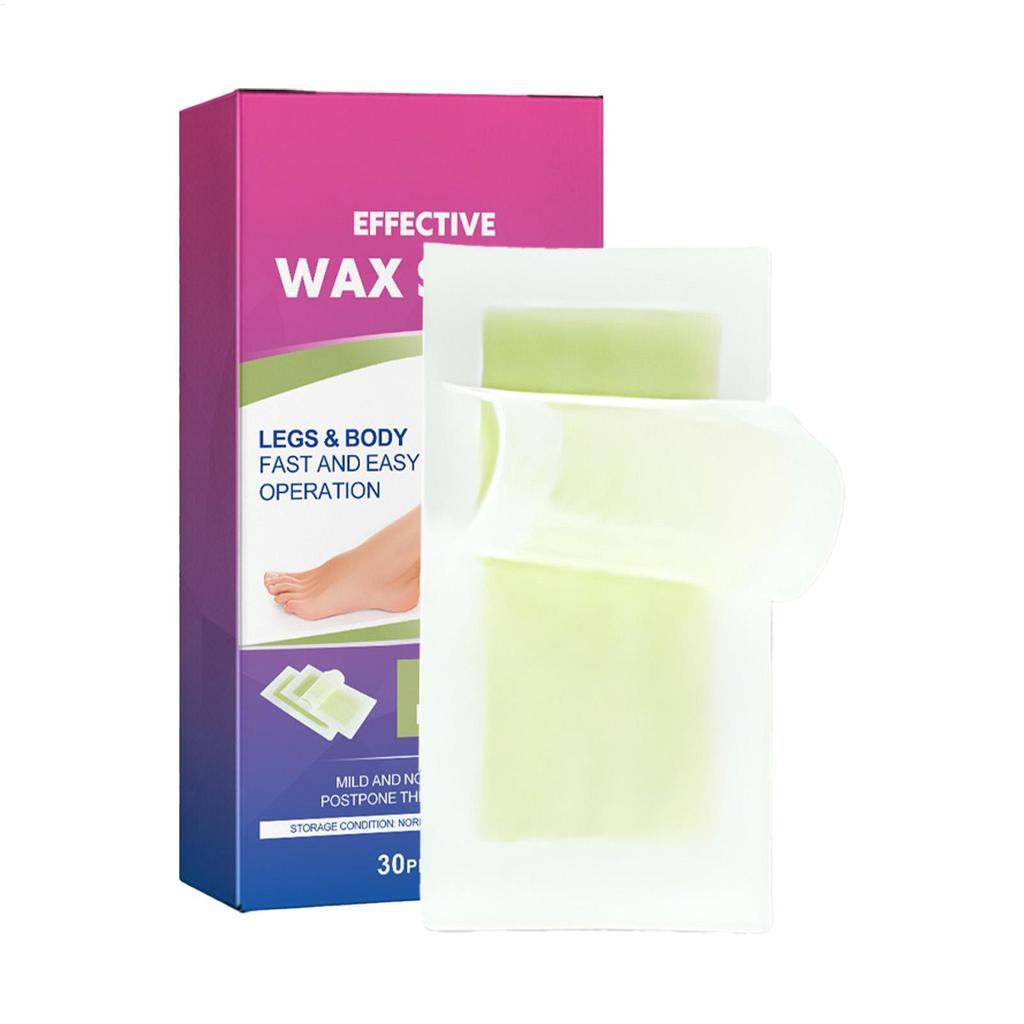 Hair Removal Strips for Women Women's Soothing Hair Removal Wax Strips Thorough Cleaning Hair Removi