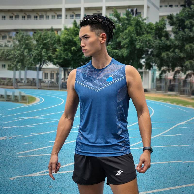 Sports Track and Field Sports Marathon Running Basketball Sports Student Quick-Drying Breathable Ves