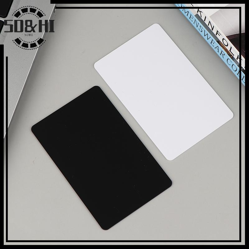 [SD & HI] 5 / 10 Chiếc Thẻ Trắng NFC215 Thẻ Trắng Có Thể Ghi Lại NFC NT-AG215 Thẻ PVC nk Dễ Dàng Lập