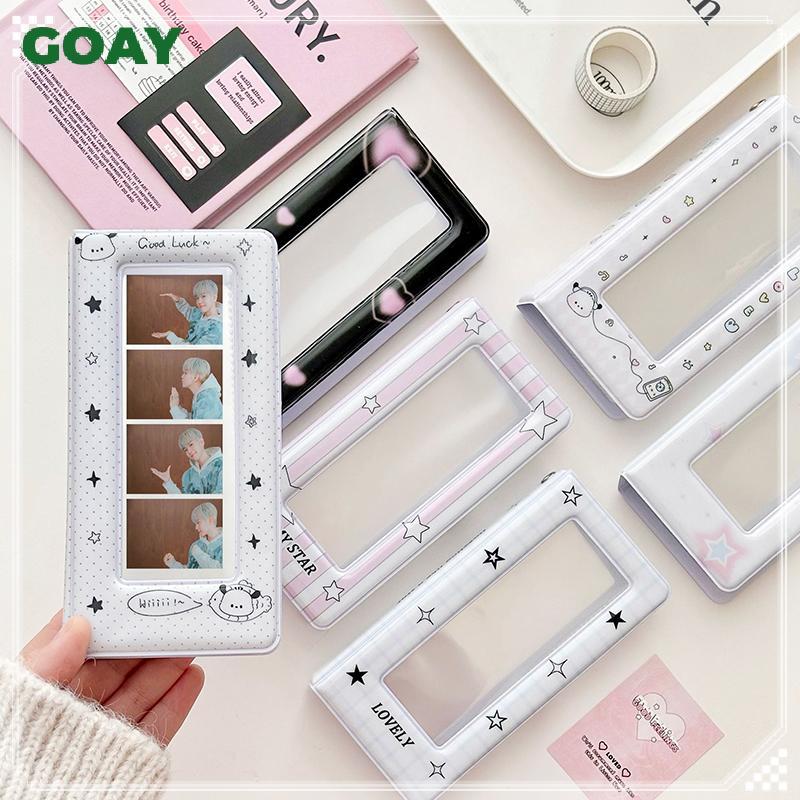 GOAY Star Photo Booth Frames - Photo Booth Album Cho Dải Ảnh 2x6 Inch Album Cưới 2 X 6 Bookmark Hold
