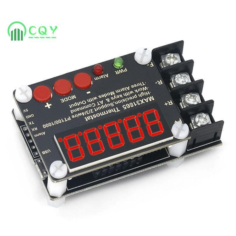 MAX31865 Bộ thu mô-đun đo nhiệt độ PT100 Máy tính chủ cổng nối tiếp cho đầu ra cổng nối tiếp Ardunio