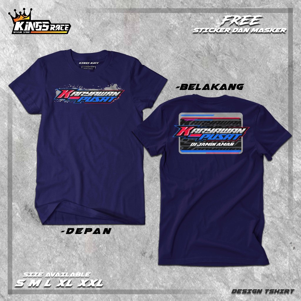 Áo thun nhân viên trung tâm Jersey đảm bảo an toàn | Áo thun Gus Iqbal | ÁO THUN Đua Xe