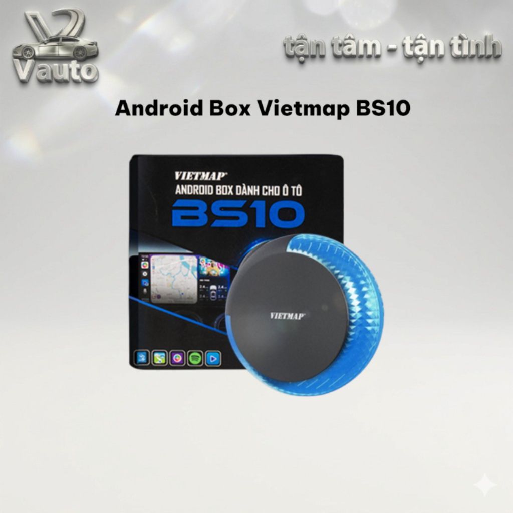 Android Box Vietmap BS10, tặng Sim 3 tháng + Vietmap Live 36 tháng, bảo hành 24 tháng.