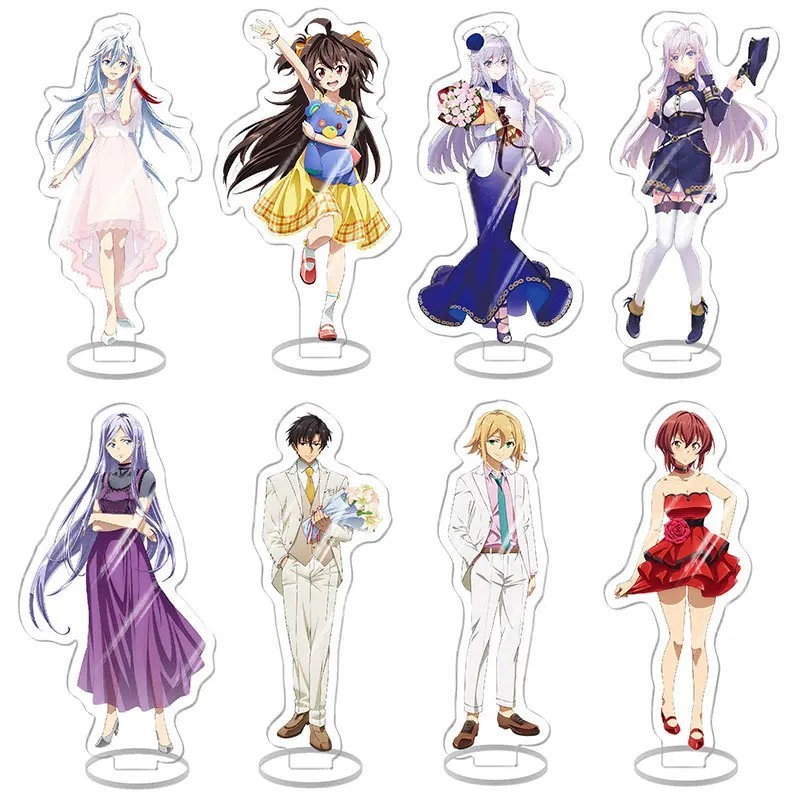 Standee Anime 86 Eighty Six Mô Hình Chiến Khu 86 Acrylic Mica Trang Trí Bàn Học Tượng Nhân Vật Lena 