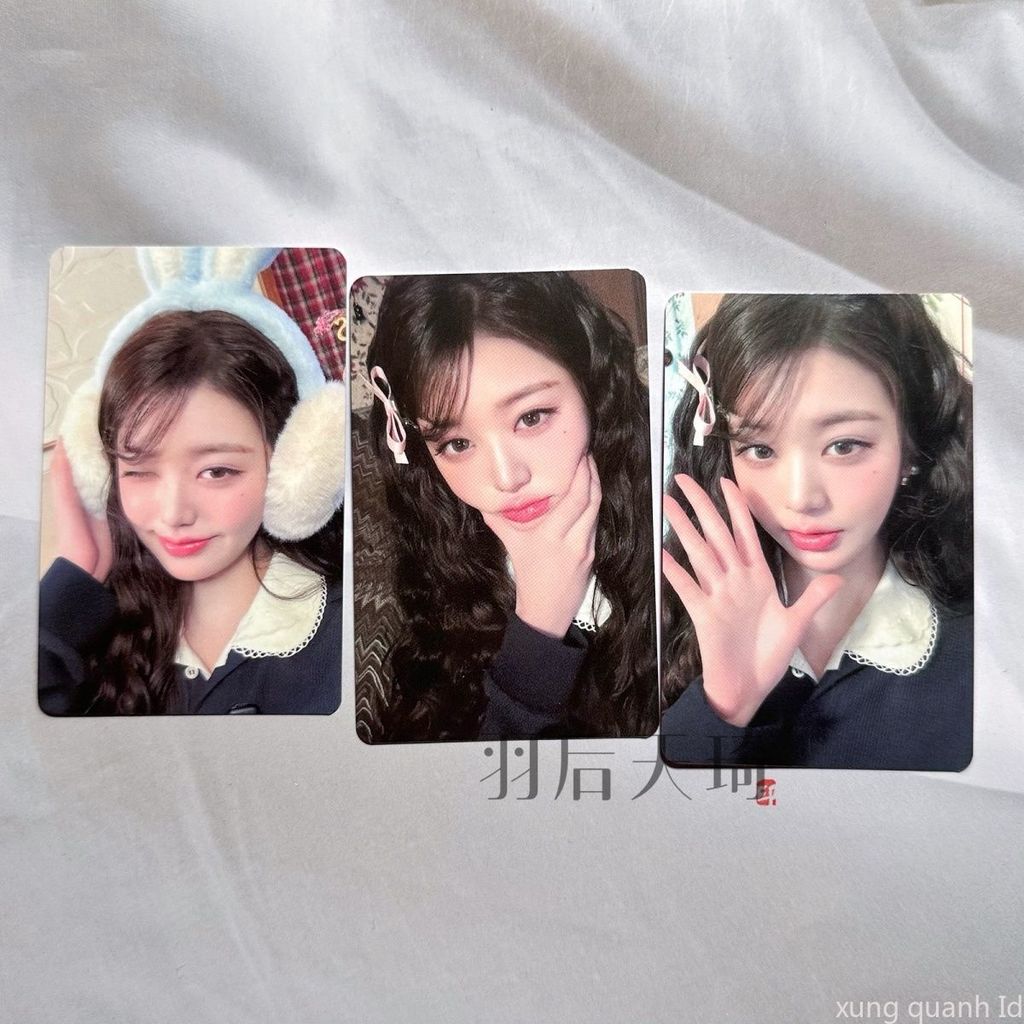 IVE Wonyoung small card d club b version round, single card genuine