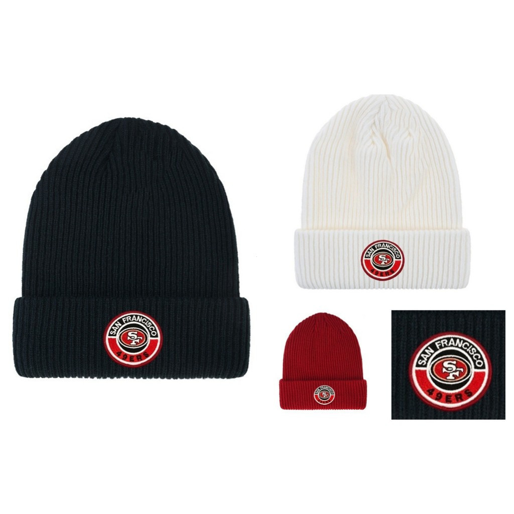 Mũ Len Mùa Đông San Francisco 49ers với Họa Tiết Chữ