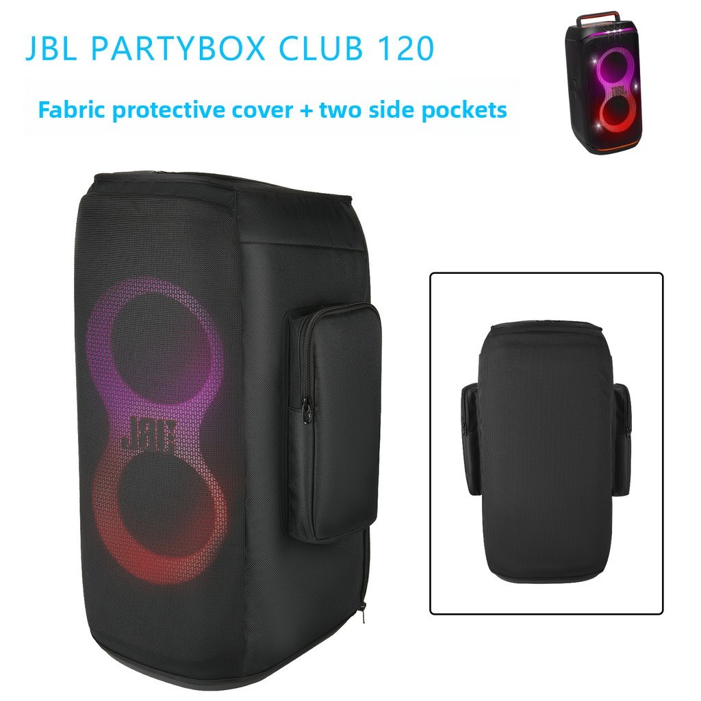 Thích hợp để nâng cấp JBL PartyBox Club120 vỏ bảo vệ loa bỏ túi kép Vỏ bụi loa JBL