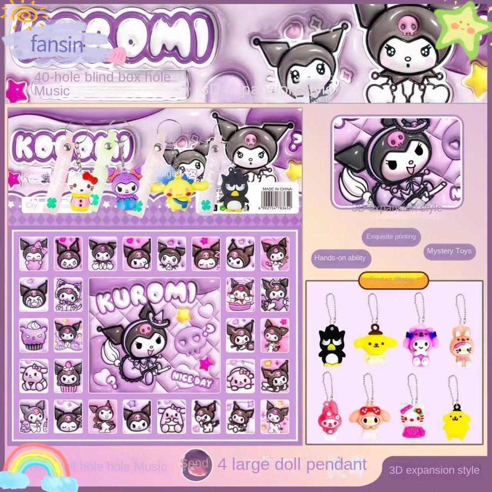 Hộp FANSIN, Mặt dây chuyền búp bê Lotso Sanrio Eggy Ultraman cho trẻ em