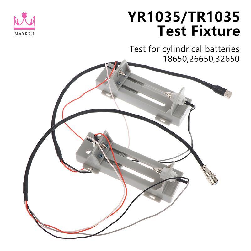 Giá đỡ kiểm tra pin hình trụ Maxrrh Tương thích cho 18650 26650 32650 YR1030 USB / YR1035 Phụ kiện c