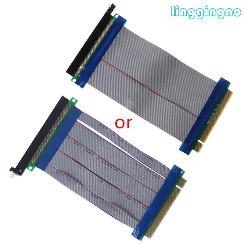 RR PCIE X16 Nam sang PCI-E X16 Nữ Cáp Nối Dài PCI Cho Express Card Đồ Họa Riser Cáp Linh Hoạt