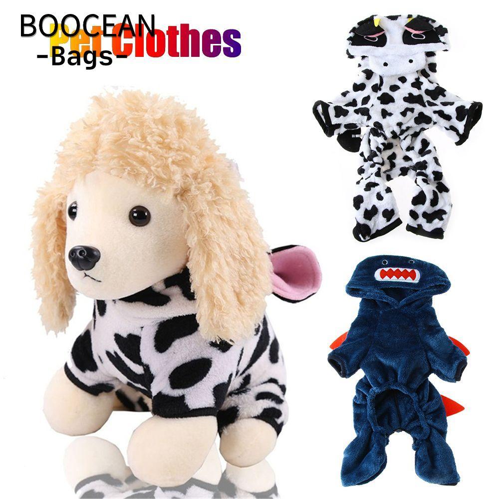 BOOCEAN Quần Áo Thú Cưng Hoạt Hình flannel Áo Cún Con Áo Khoác