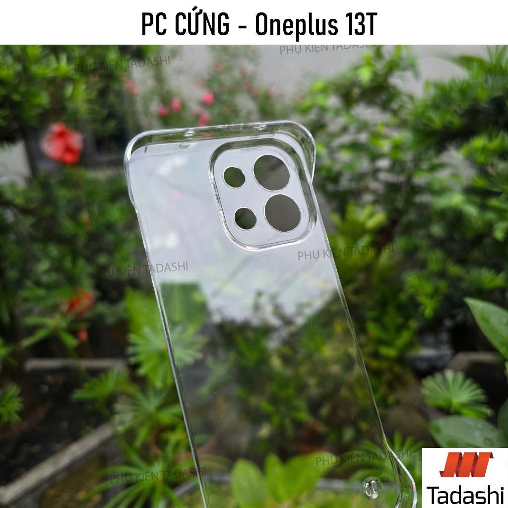 Ốp Lưng CỨNG KHÔNG VIỀN Oneplus 13T/ 13S, Oneplus 15/ 13/ 12/ ACE 5 Trong Suốt Nhựa PC KHÔNG Ố VÀNG 