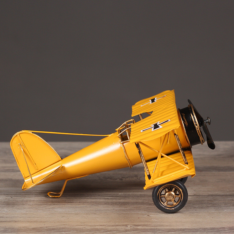 Zakka Sáng Tạo Nhà Phòng Mềm Trang Trí Retro Trang Trí Máy Bay Tin Mẫu Quà Tặng Đám Cưới Thủ Công Za