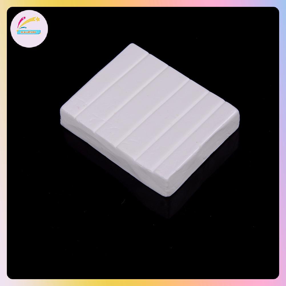 MM Lò nướng-bake Clay Fimo Polymer Clay Figuline 250g / gói Màu trắng Soft Cay Modeling VN