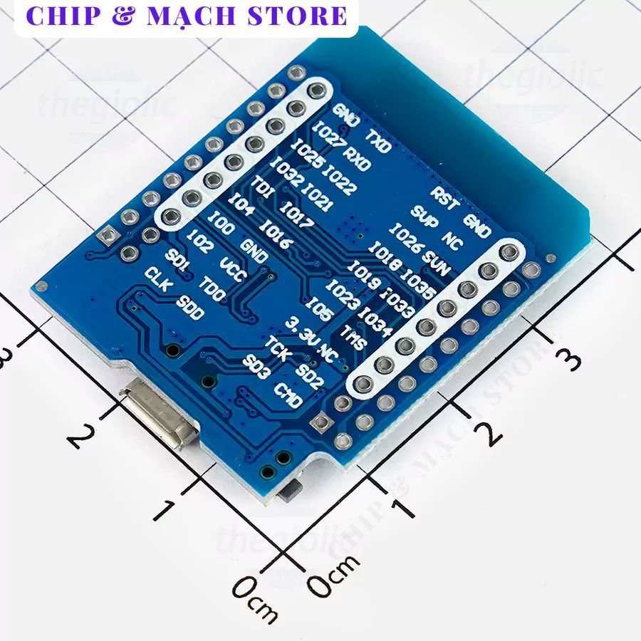 ESP32 Mini Wemos D1 Wifi Bluetooth USB Micro Chip & Mạch Store
