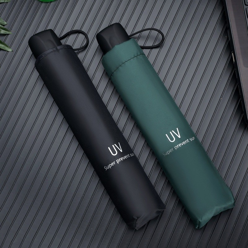 Ô cầm tay HINAKY Ô Che Mưa Gấp Gọn Họa Tiết Trơn chống tia UV Bảo Vệ Da [ Ô UV ] [ MÃ B406 ] [T1_KHO3]