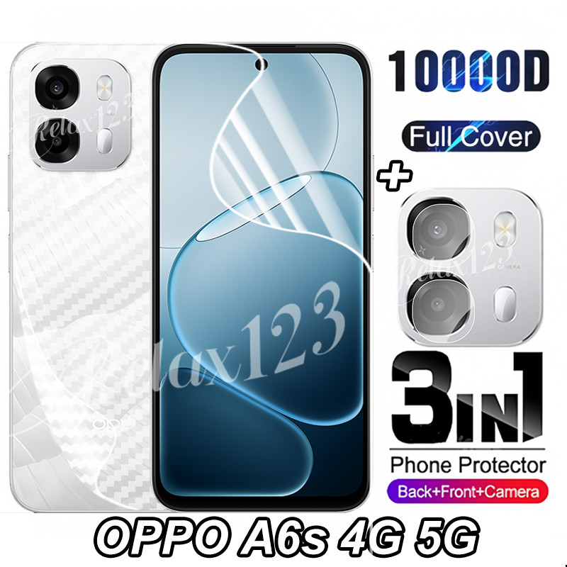 OPPO A6s 4G 5G 3in1 Mặt Sau Ống Kính Hydrogel Phim Cho OPPO A6s A6Pro A6x A6i OppoA6S OppoA6s OPPO A