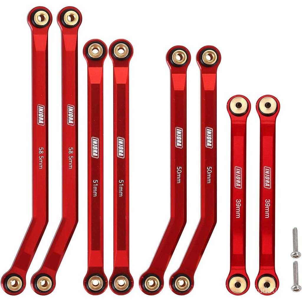 Bộ 4 liên kết phía trước giải phóng mặt bằng cao INJORA cho SCX24 C10 JLU Bronco Base Camp Axial 1 /