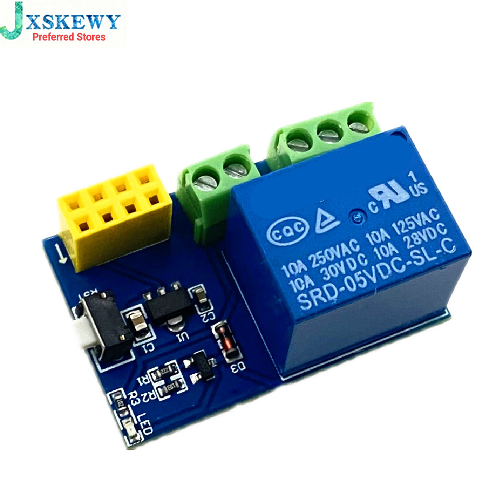 20 Cái / lốc ESP8266 ESP-01 / 01S 5V WiFi Relay Module Nhà Thông Minh Điều Khiển Từ Xa Ứng Dụng Điện