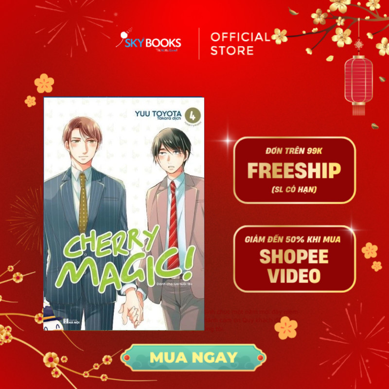 Sách - Cherry Magic (Tập 4)