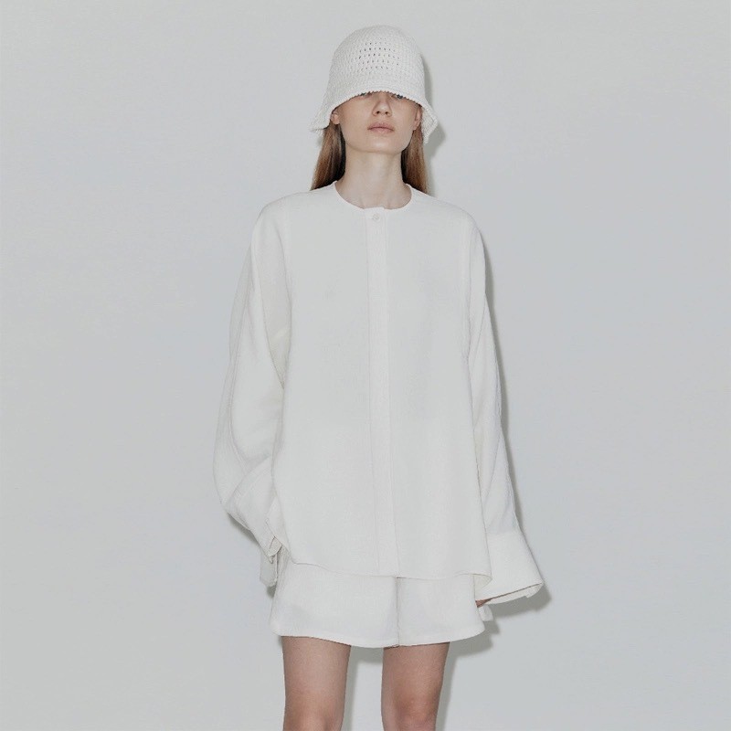 Suit Women Spring and Summer New Designer Style Loose Breathable Round Neck Shirt Lightweight Sports