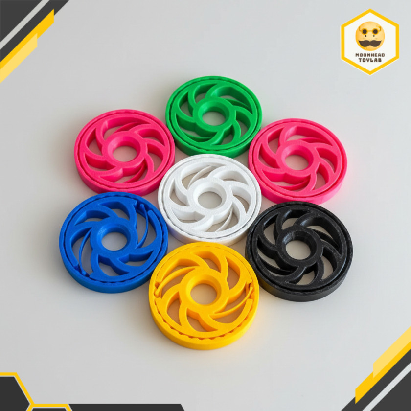 Spin & Clicky - Con Quay Fidget Spinner Giảm Stress Kèm Âm Thanh Clicky Cao Cấp