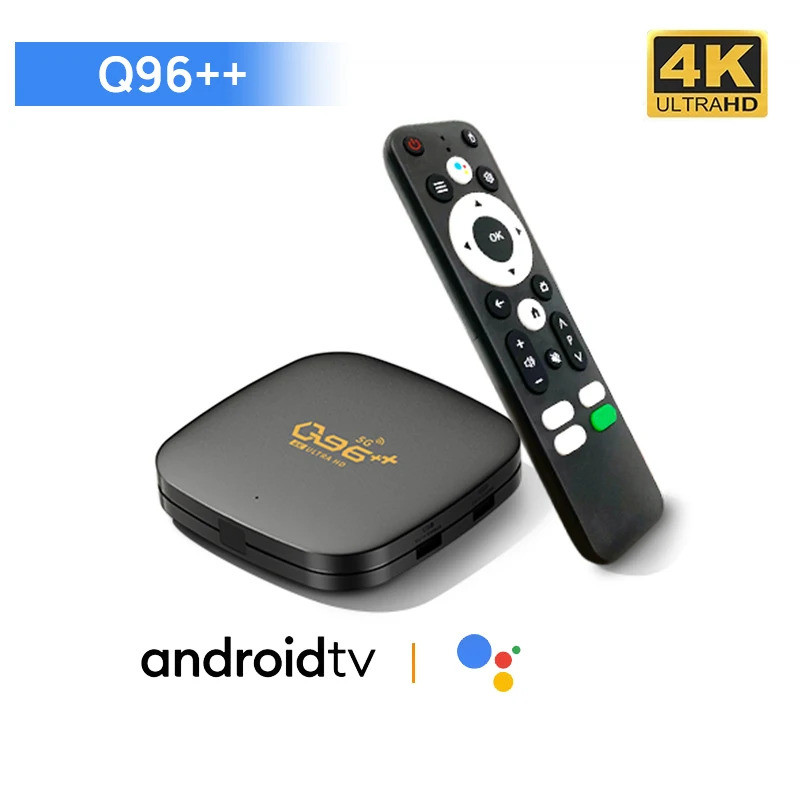 Q96 PlusPlus ATV Box 2GB 16GB 4K HD GK63 Lõi tứ 64 bit Cortex A55 WiFi 4G 5G BT 5.0 Android 13 OS Hộ