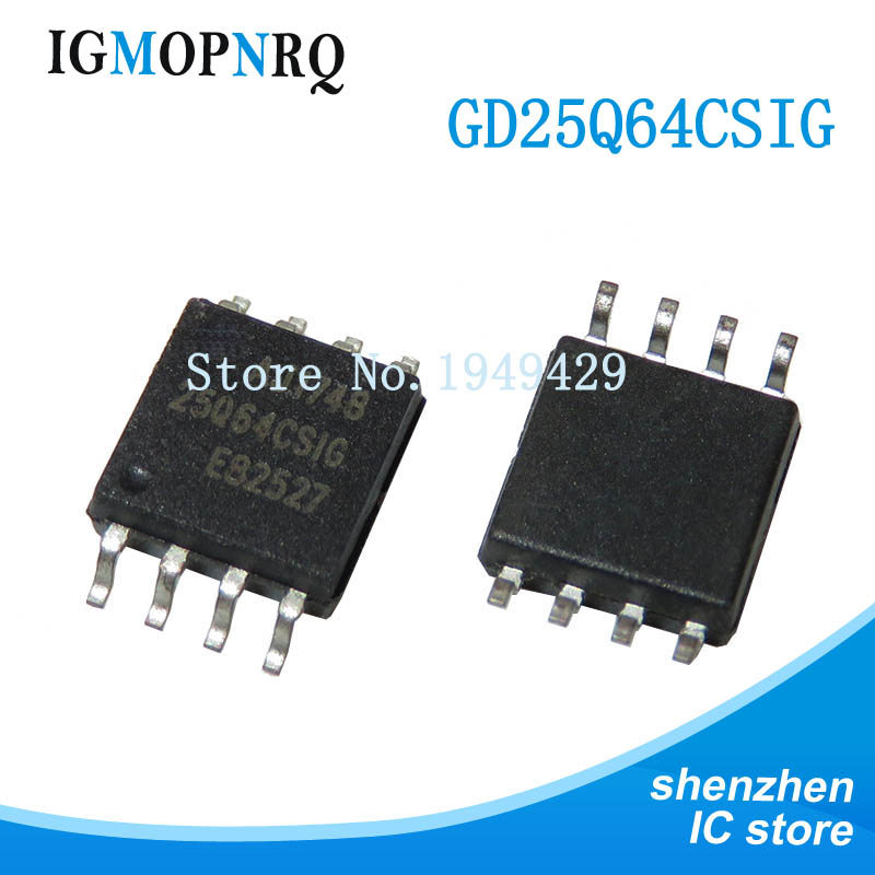 5 CÁI GD25Q64CSIG GD25Q64CSSIG 25Q64CSIG 25Q64CSSIG 25Q64 SOP8 SOP SMD mới