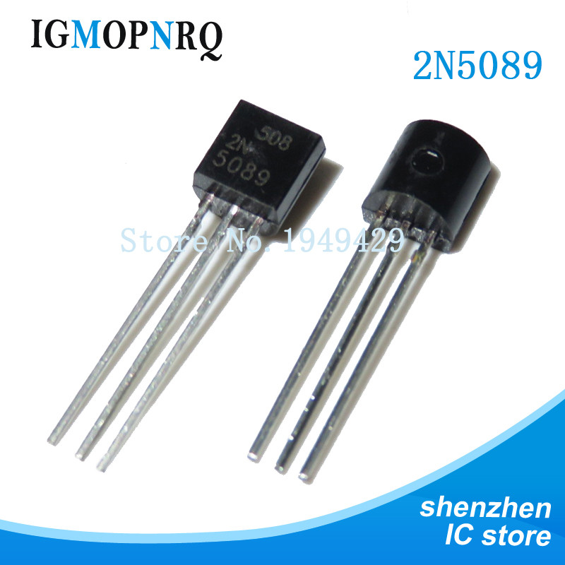 50 CHIẾC 2N5089 TO92 5089 TO-92 NPN mới bade Transistor