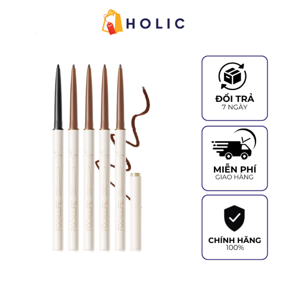 Chì Kẻ Mắt Focallure Perfectly Defined Gel Eyeliner Siêu Mảnh 0.1g
