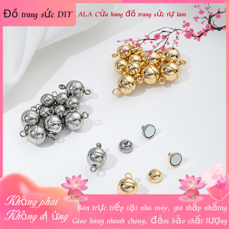 💕Trang Sức DIY Phụ Kiện💕Titan Steel Jewelry Lock - Không Phai Màu, DIY Vòng Tay & Vòng Cổ Vòng tay K
