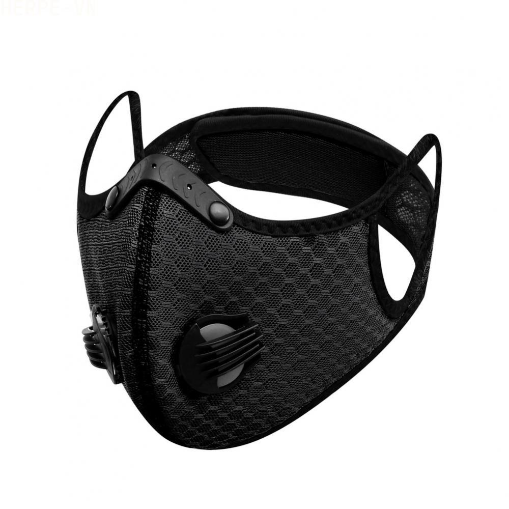[HERPEVN]Multi Layer Sports Mask with Glasses for Cycling and Outdoor Activity Protection[Ready stoc